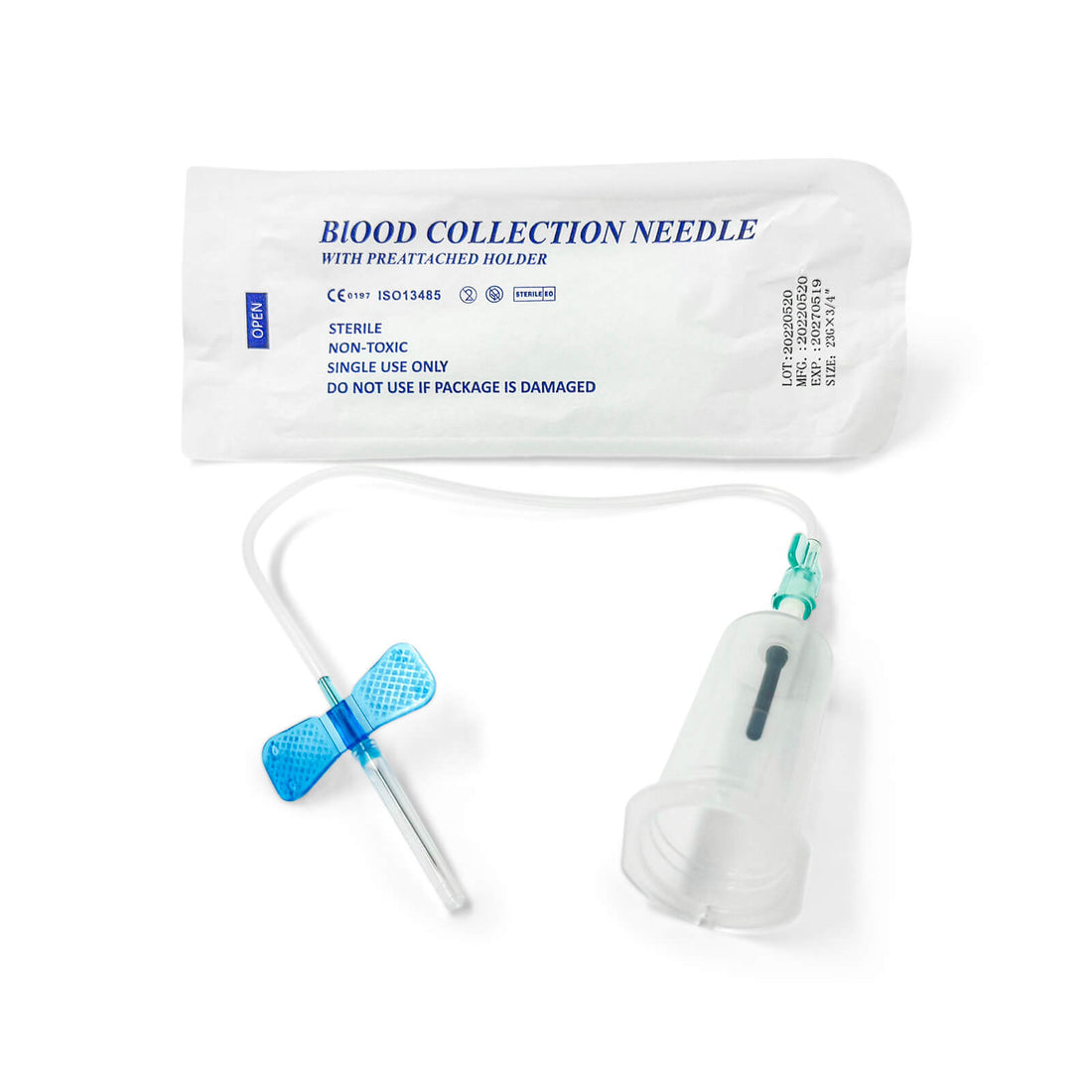 Butterfly Needle (23G x 3/4")